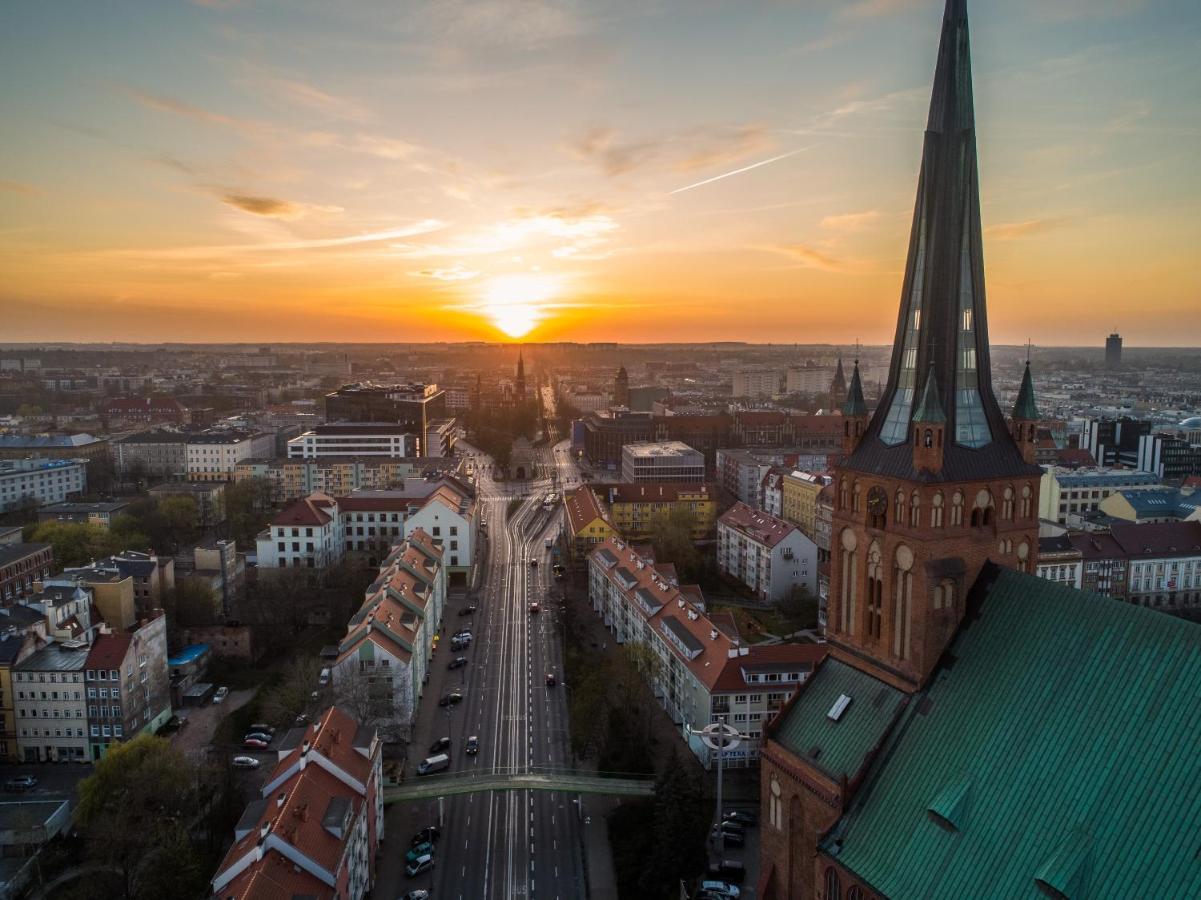 Apartamenty Silver Place Szczecin Dış mekan fotoğraf